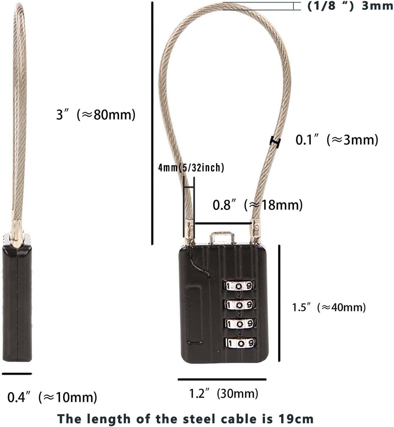 2-Pack Solid Brass Padlocks with Matching Keys and 4-Digit Combination Locks
