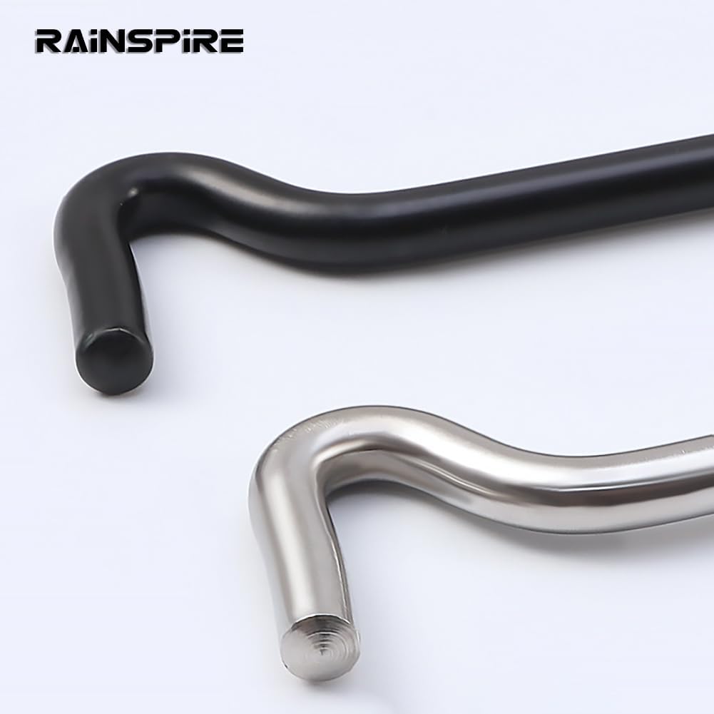 2 Pack Stainless Steel Privacy Hook and Eye Latch for Barn Door - 4 Inch Black Gate Lock for Gate Shutters, Windows, Sheds, and Cabinets