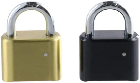 2-Pack Waterproof 4-Digit Combination Bike Locks - Indoor Outdoor Padlocks for Fence, Door - Multicolored