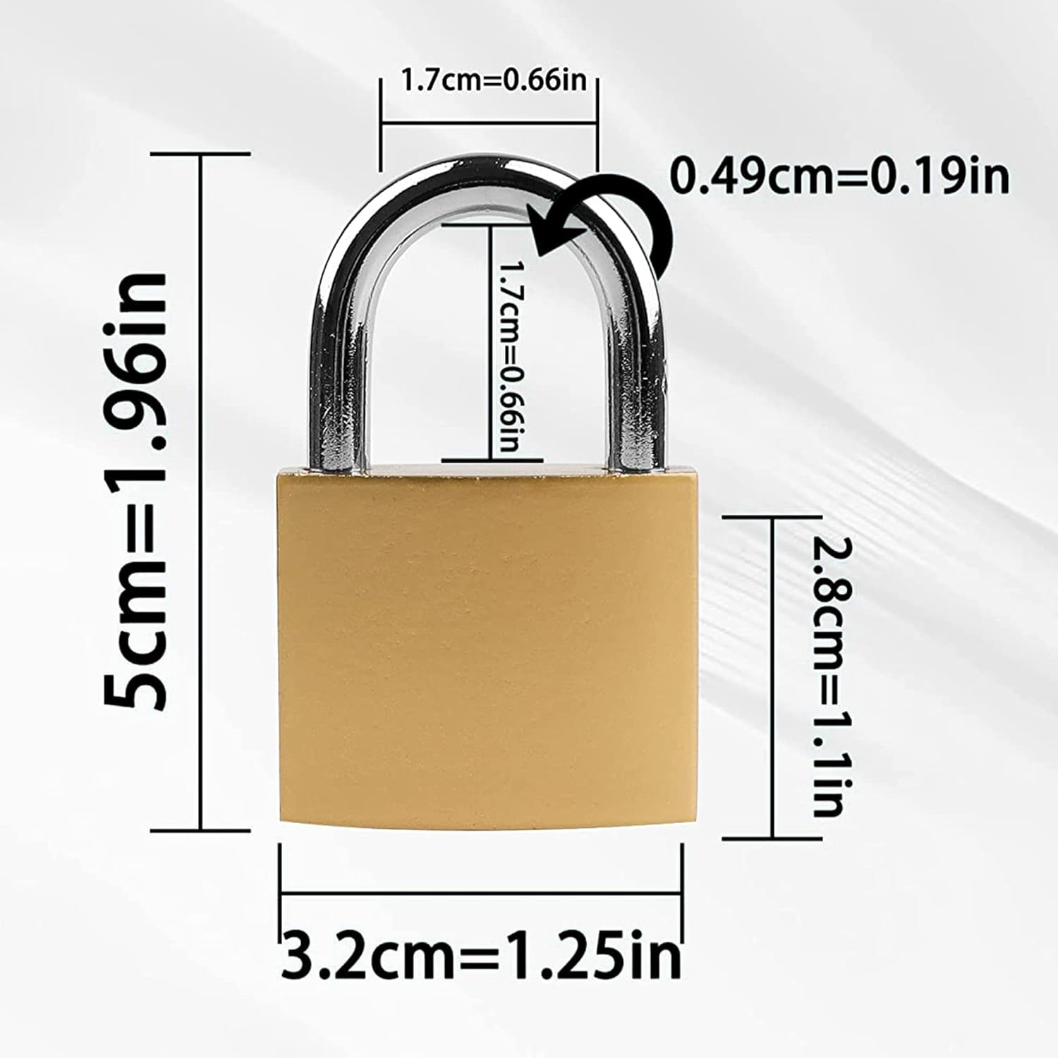 2 Pack XFJSAK 32mm Small Padlocks with Keys - Keyed Alike for Travel Bags & Gym Lockers - WildKart