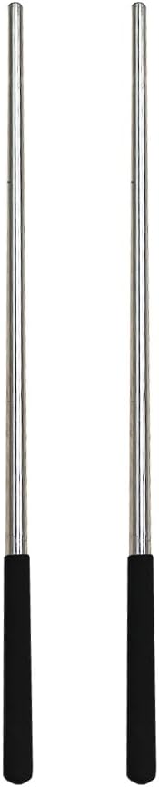 2 Pack YHDOOR 1/2" x 16.75" Winding Rods with Anti-Skid Handle for Garage Door Torsion Springs