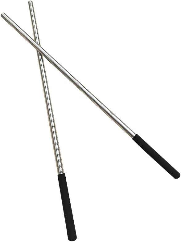 2 Pack YHDOOR 1/2" x 16.75" Winding Rods with Anti-Skid Handle for Garage Door Torsion Springs