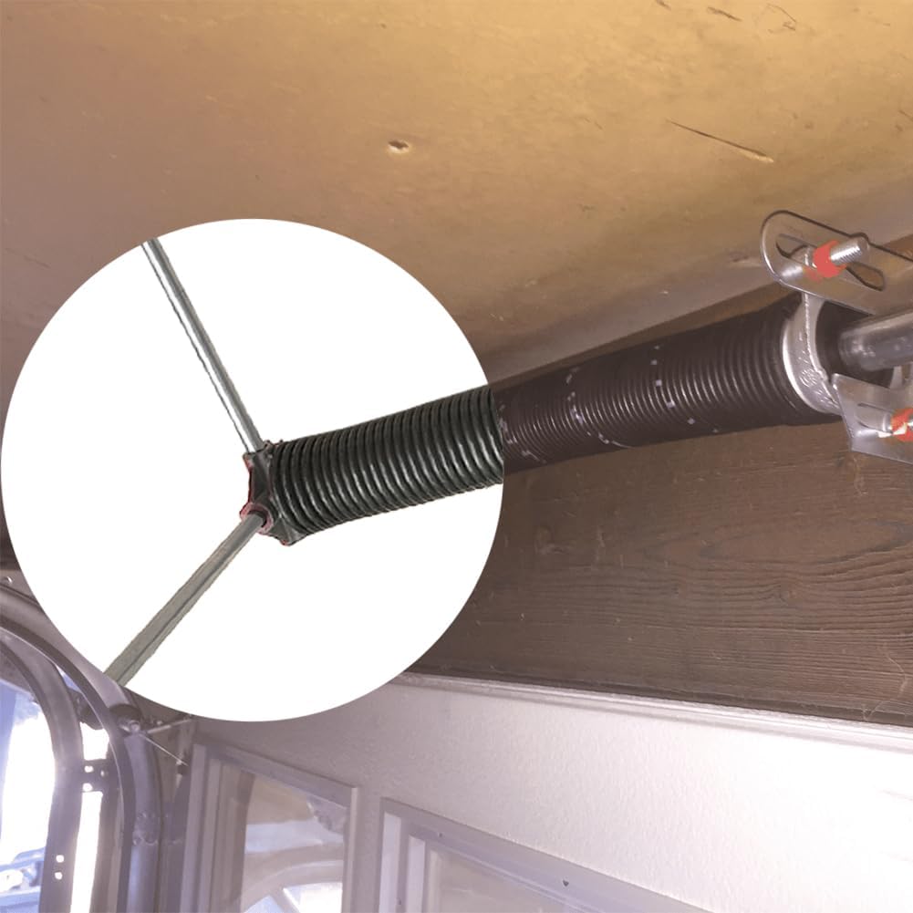 2 Pack YHDOOR 1/2" x 16.75" Winding Rods with Anti-Skid Handle for Garage Door Torsion Springs