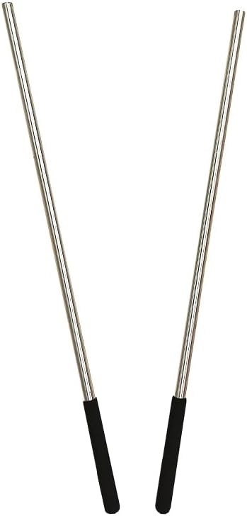 2 Pack YHDOOR 1/2" x 16.75" Winding Rods with Anti-Skid Handle for Garage Door Torsion Springs