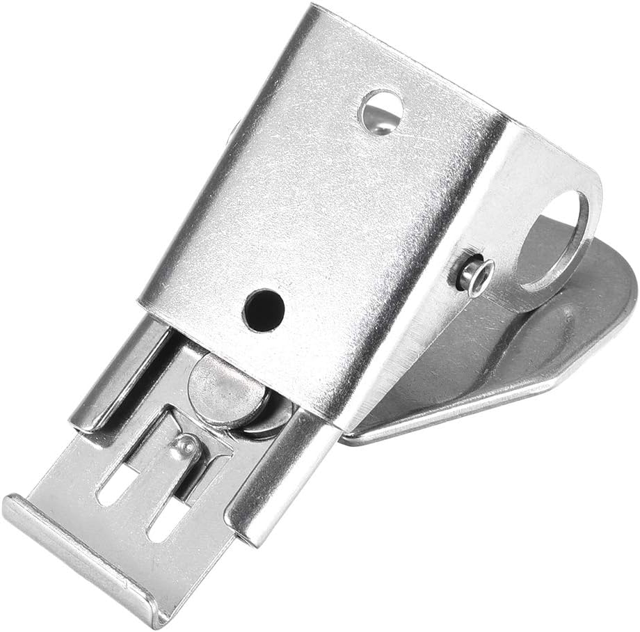 2 Pcs Butterfly Twist Latch Keeper with Padlock Hole for Case Box - 1.97-inch SUS304 Stainless Steel