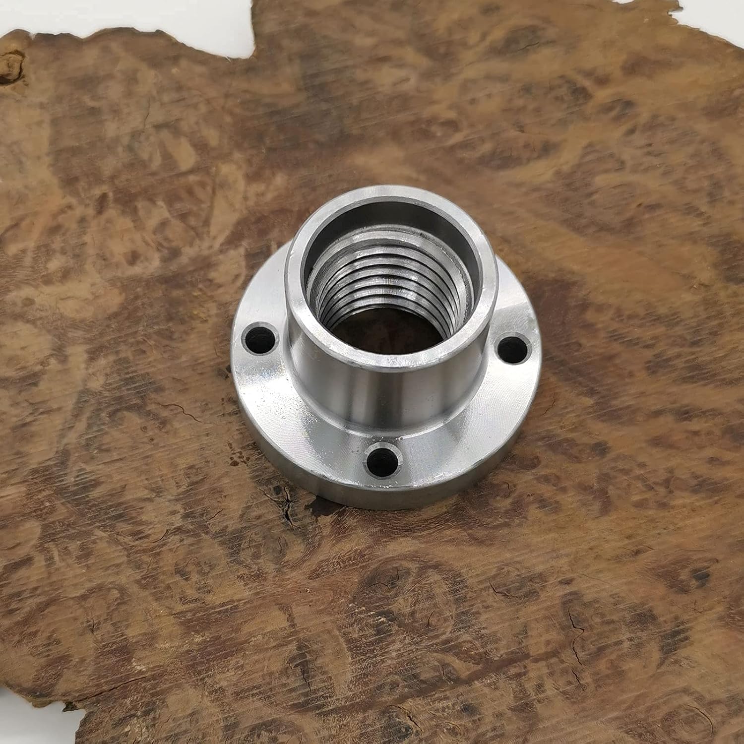 2" PHUKIMLONG Wood Lathe Steel Faceplate Chuck with 1”-8TPI Thread - Essential Woodworking Tool