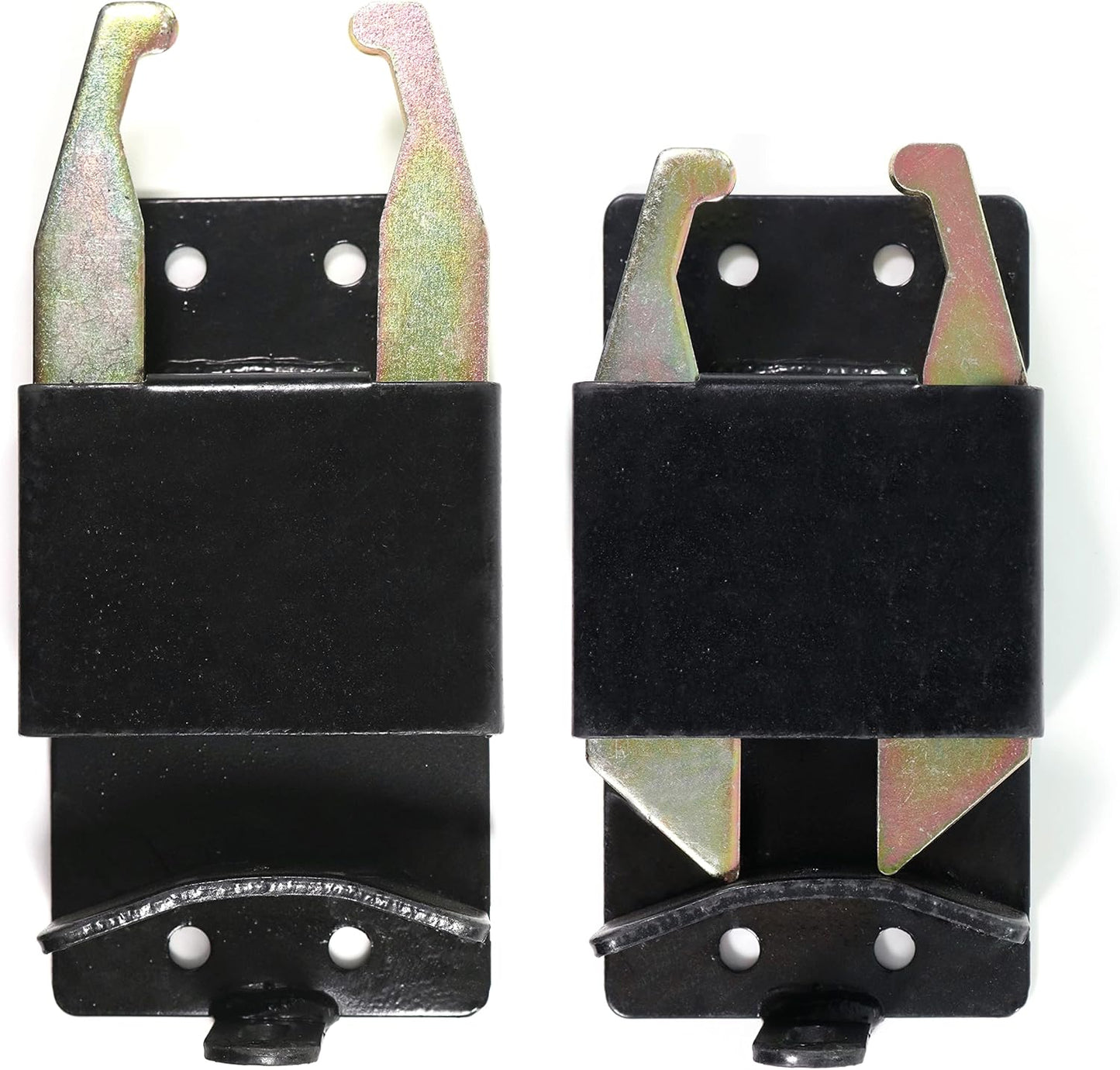 2-Way Lockable Livestock Gate Latch - Opens in Both Directions - with Shims, Padlock and Instructions