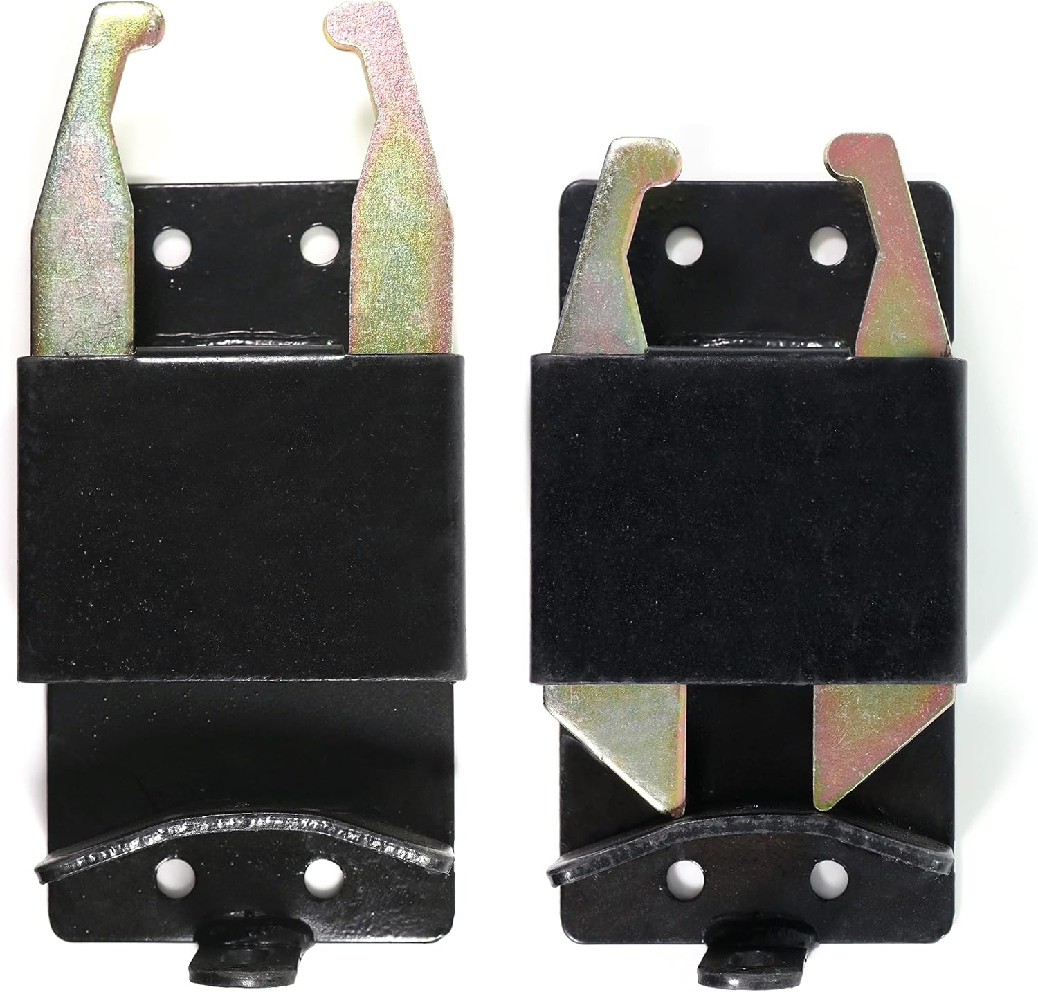 2-Way Lockable Livestock Gate Latch - Opens in Both Directions - with Shims, Padlock and Instructions