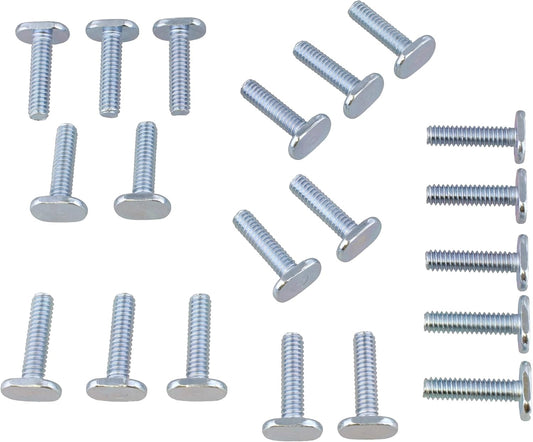 20 Pack 1in T Bolts for Woodworking, T Track Jig Bolts - Deadwood Crafted Tools DCT