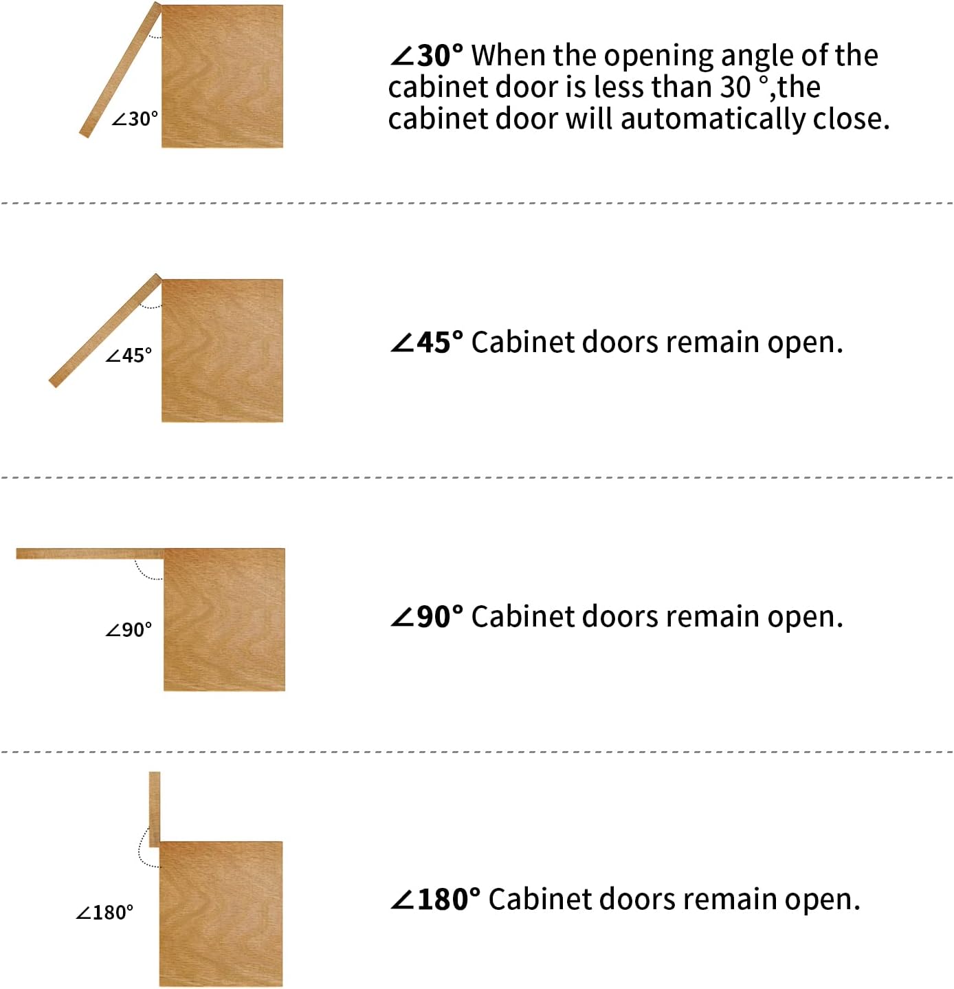 20 Pack Chibery 1/2" Overlay Cabinet Hinges - Self Closing Flush Mount with Door Bumper - Variable Decorative Hardware for Kitchen and Bathroom Cabinets - Brass Gold Finish