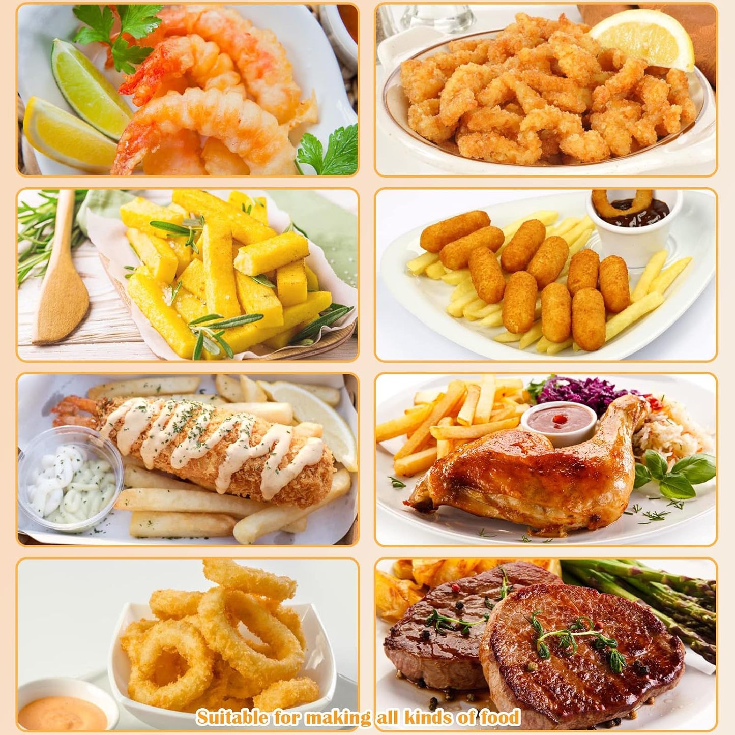 200 Pack Air Fryer Parchment Paper Liners Compatible with Ninja Foodi - Rectangle Perforated Baking Paper for 8 Quart Air Fryer