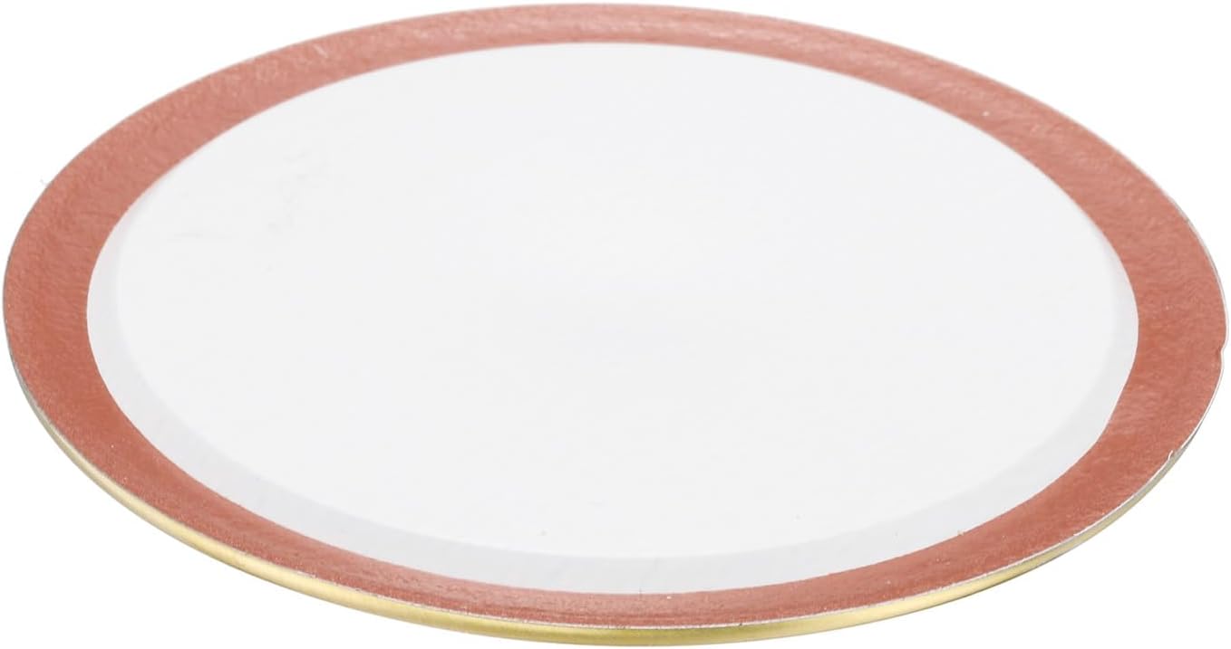 200-Pack Regular Mouth Canning Lids, 68mm Metal Mason Jar Lids for Food Storage - Dishwasher Safe Silver Lids by uxcell