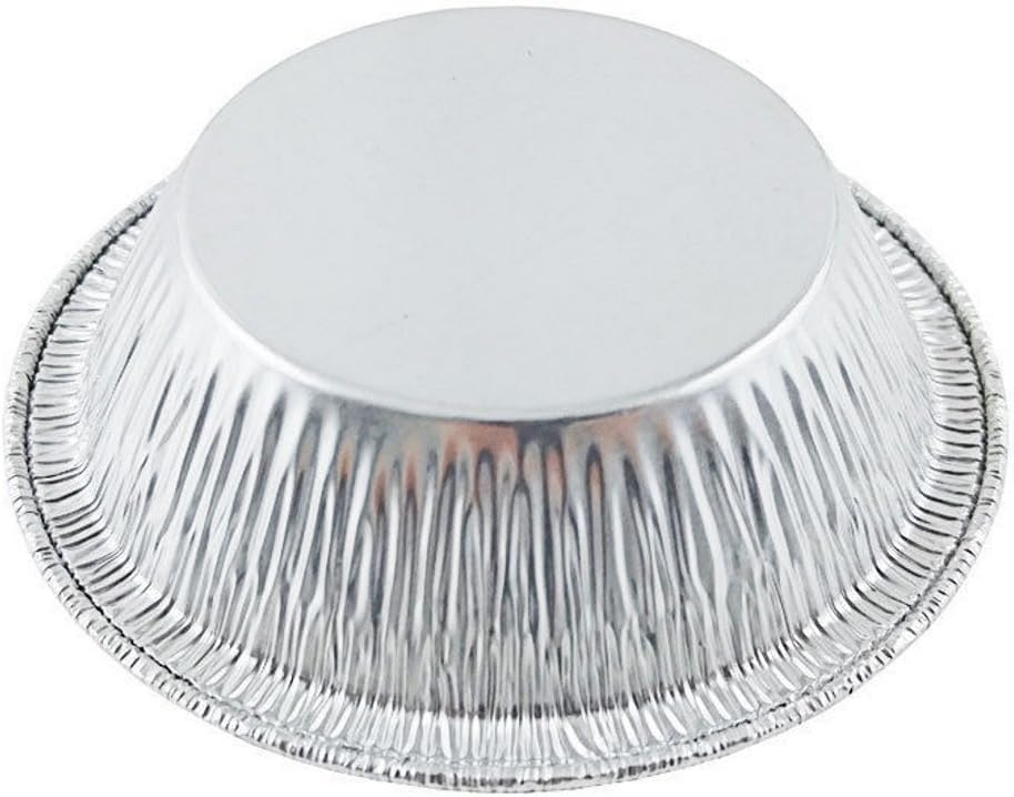 2000 Pack of PACTOGO 3" Mini Silver Disposable Aluminum Foil Tart Pans for Baking Pie