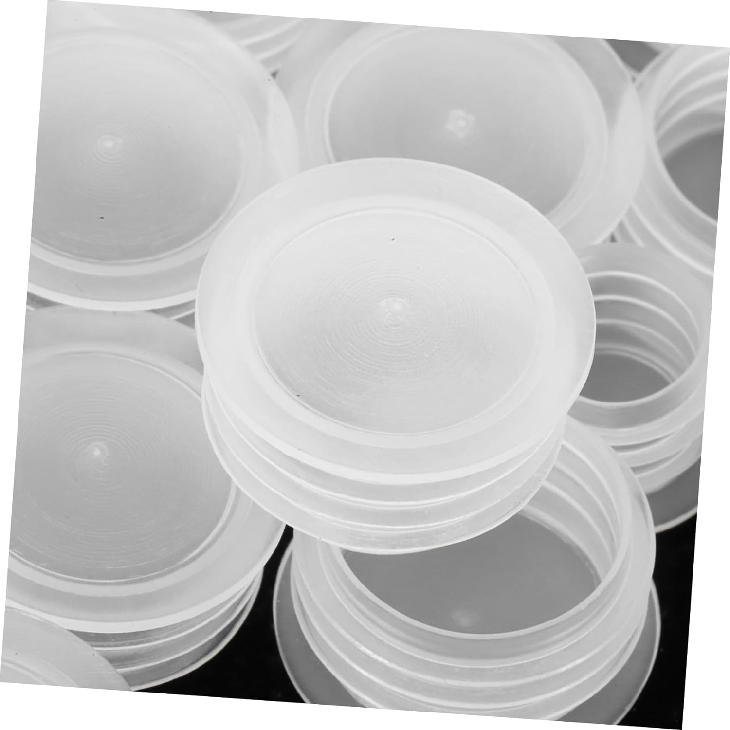 200pcs Leak Proof Replacement Plastic Bottle Caps for Jars - Food Grade Reusable Seal Caps - 10# & 16# Sizes - Ideal for Bottles and Canning