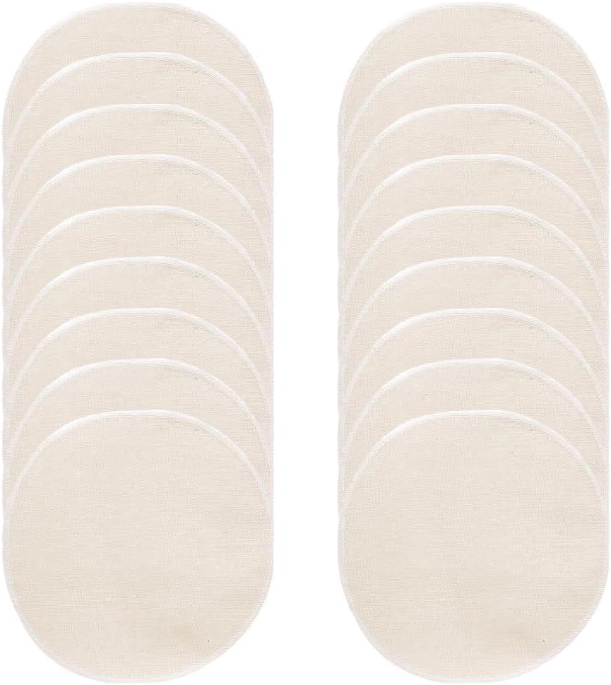 20pcs Reusable Cotton Steamer Liners for Household Steamers - Non Stick Cloth Mats for Baskets - Ideal for Cooking Dumplings & Vegetables