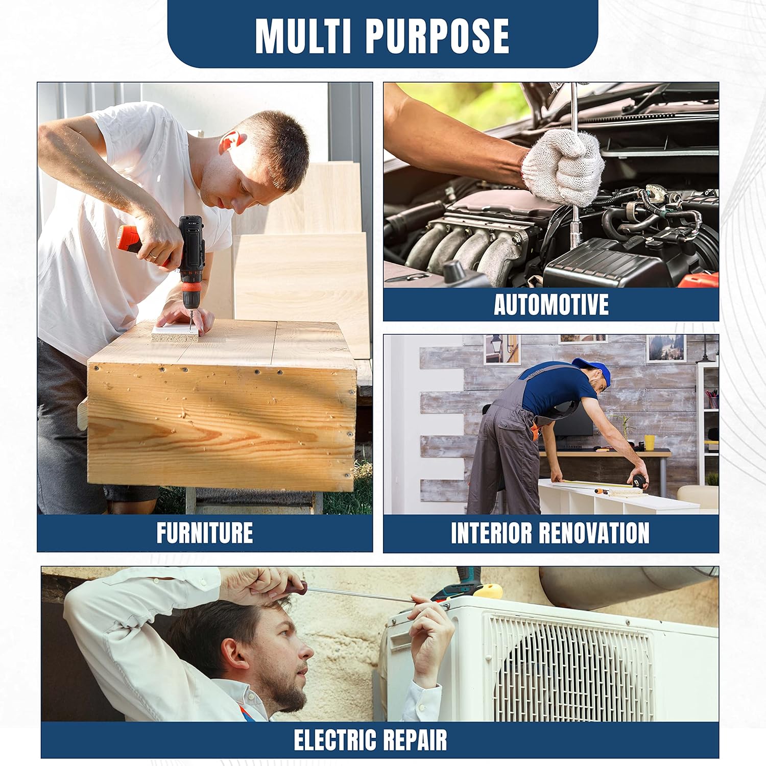 225Pcs Stainless Steel Fender Washers Assortment, 15 Sizes (M2-M12) for Screws & Bolts - Ideal for Home and Industrial Applications