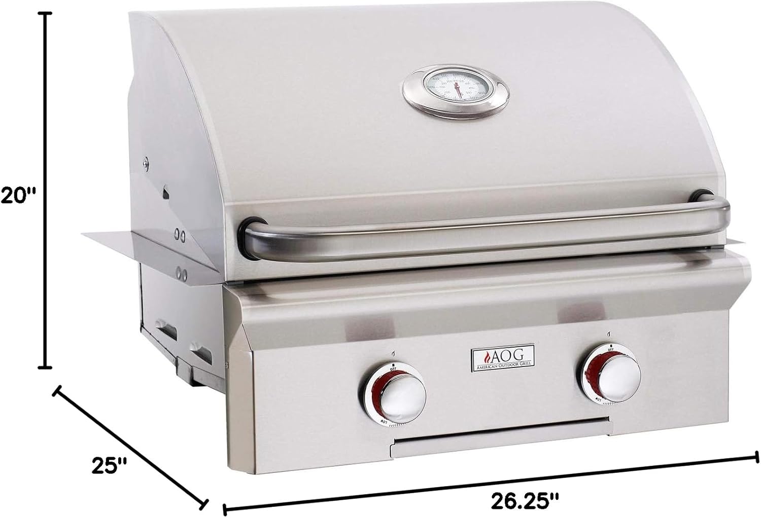24-inch Built-in Propane Grill by AOG American Outdoor Grill - T-series