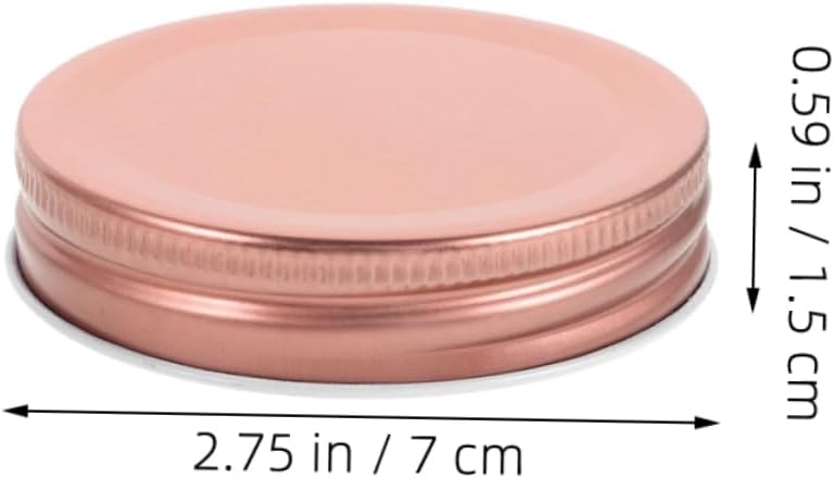 24-Pack Reusable Regular Mouth Canning Lids for Mason Jars - Ideal for Canning, Yogurt, and More - Mason Jar Accessories