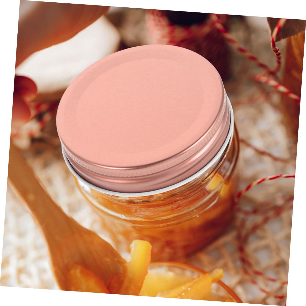 24-Pack Reusable Regular Mouth Canning Lids for Mason Jars - Ideal for Canning, Yogurt, and More - Mason Jar Accessories