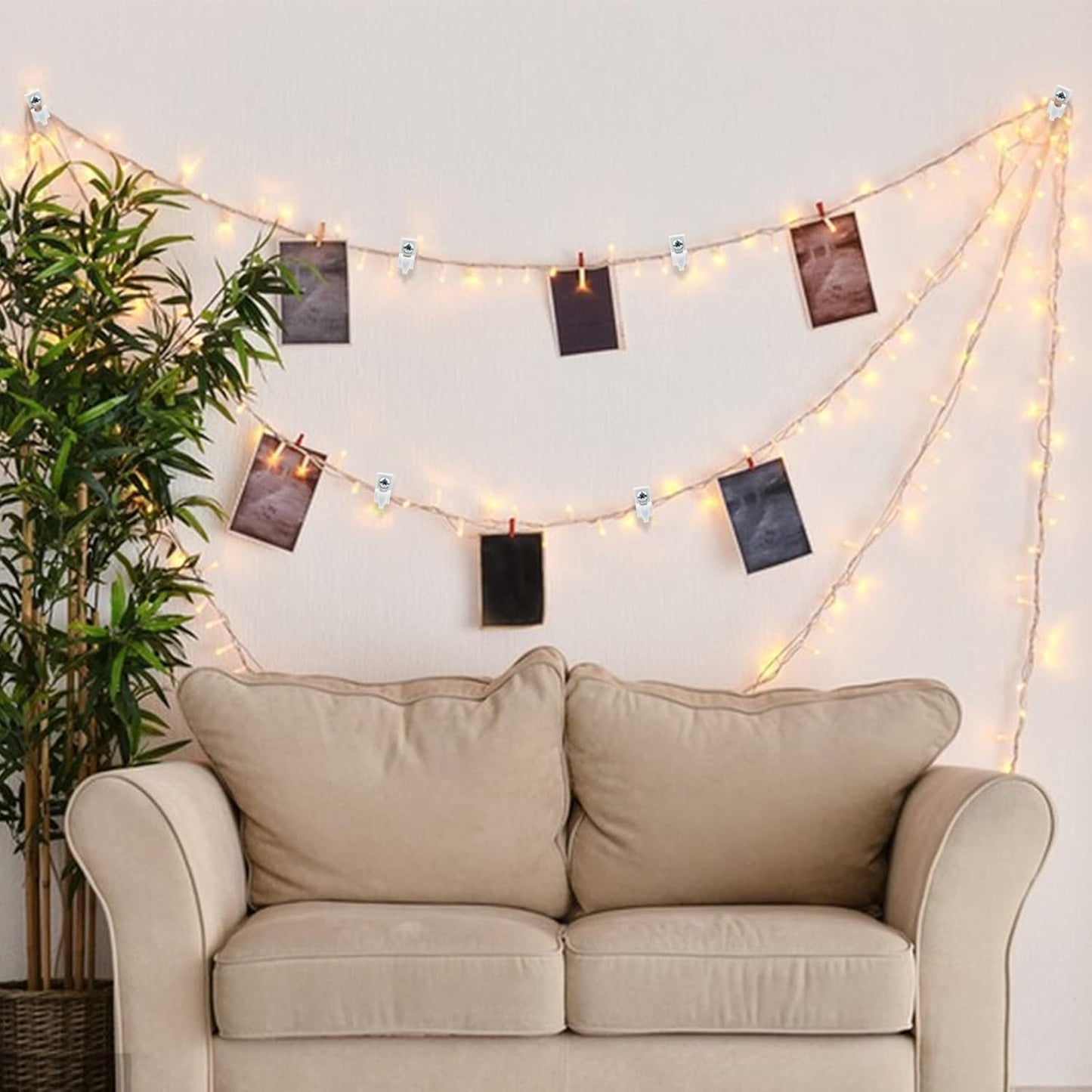 24 Pack White Down Wall Clip Closet Shelves Clips - Heavy Duty Wire Shelf Brackets with Screws and Expansion Tubes for Wire Closet Shelving - WildKart