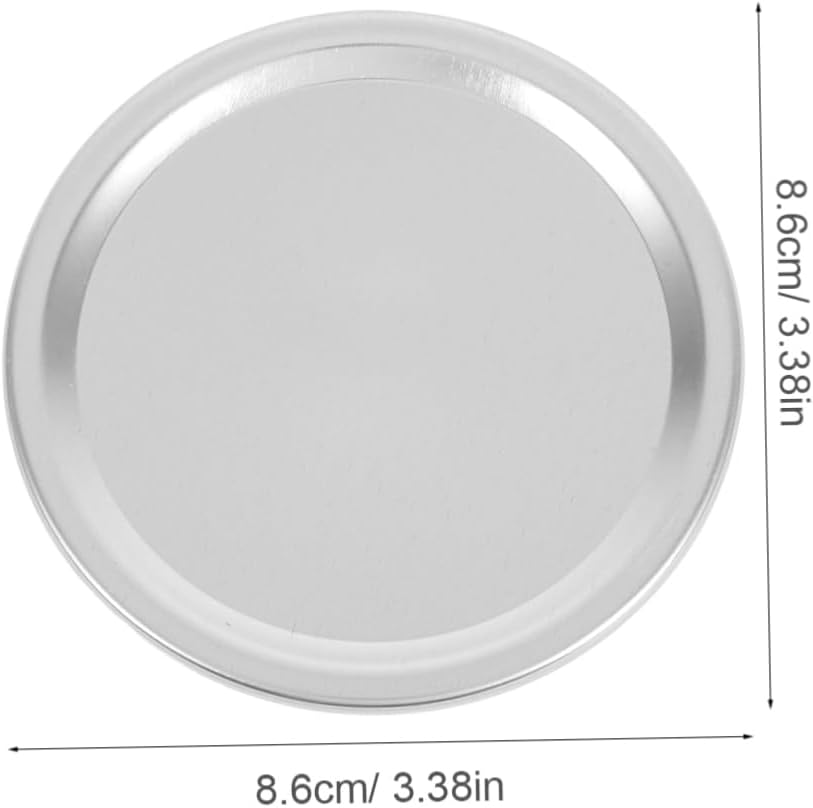 24 Silver Wide Mouth Mason Jar Sealing Lids - 10 Sets of Canning Lids for Regular and Wide Mouth Jars with Strainer Lid