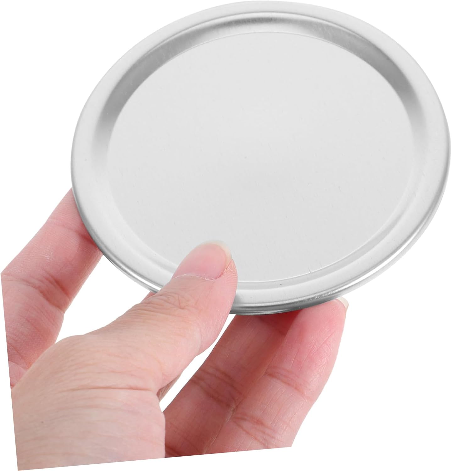 24 Silver Wide Mouth Mason Jar Sealing Lids - 10 Sets of Canning Lids for Regular and Wide Mouth Jars with Strainer Lid