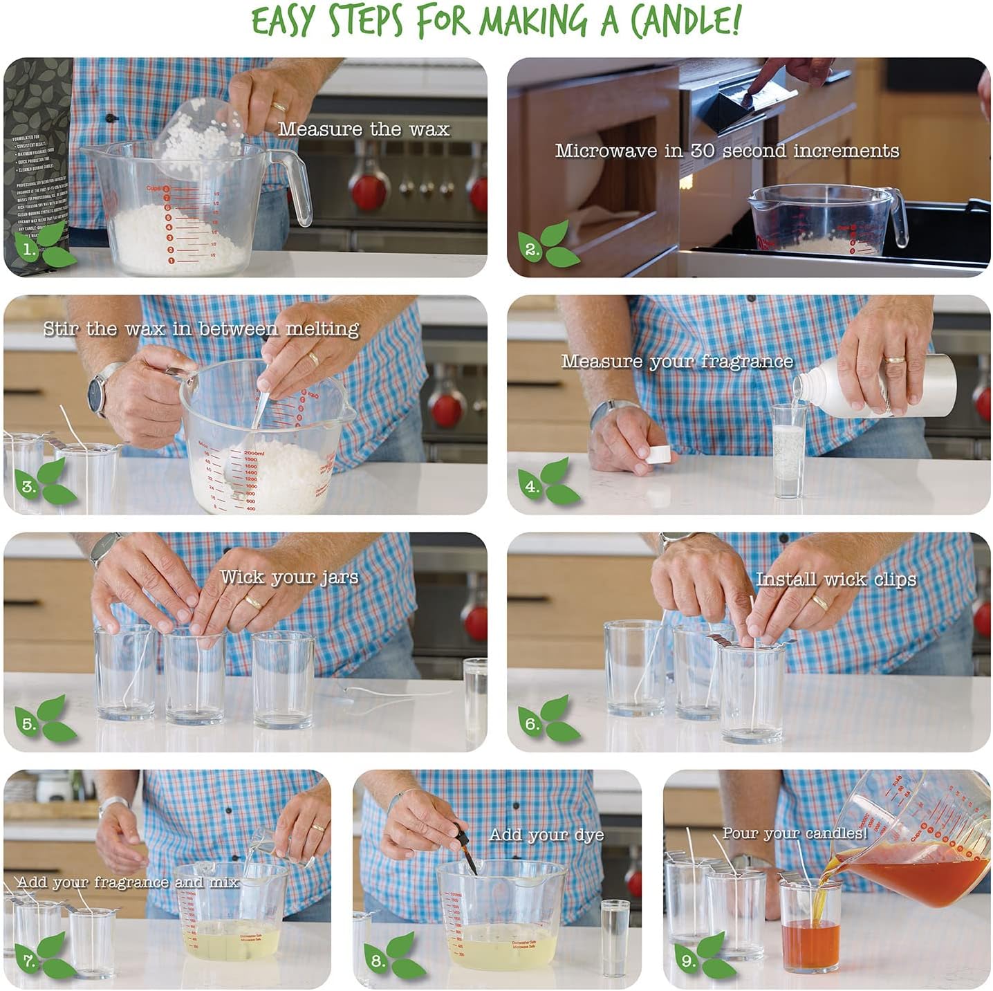 25 lbs of Freedom Soy Wax Beads - Natural, Paraffin-Free Candle Making Supplies for Container Candles, Tealights, and Wax Melts