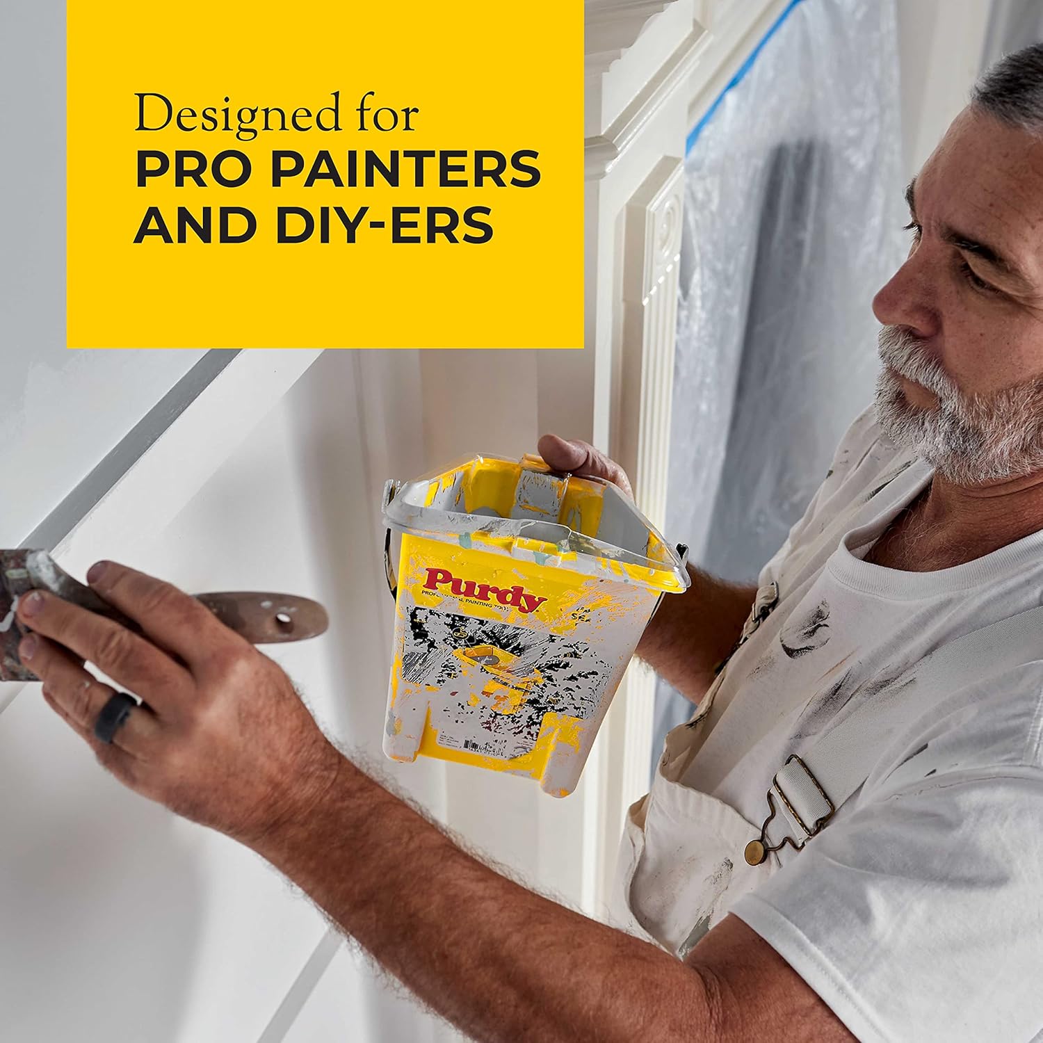 2.5" Purdy 144080225 Nylox Dale Angled Sash Paint Brush with Tynex Nylon Bristles