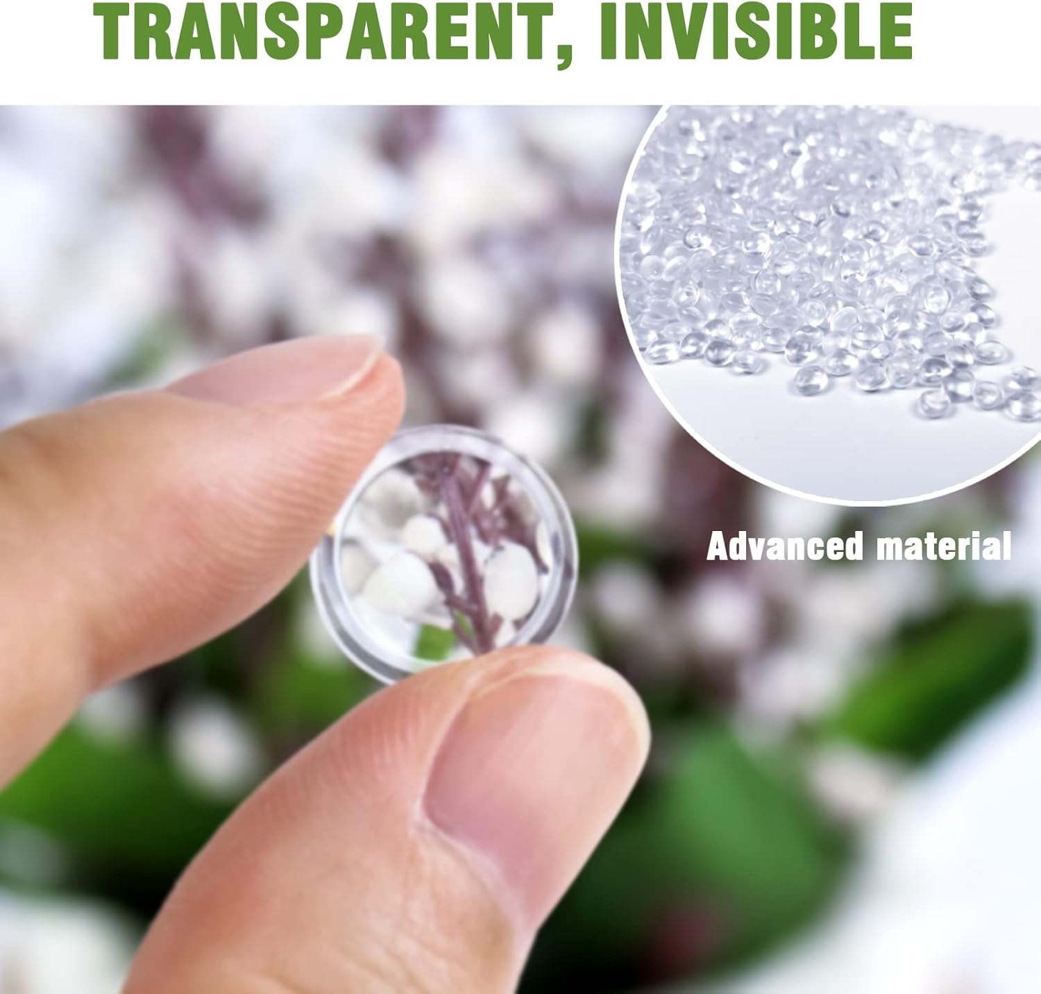 250 pcs Ultra High Viscosity Cabinet Door Bumpers - Clear Adhesive Pads for Drawers & Glass Tops
