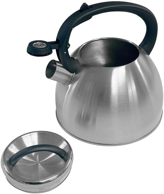 2.5L Stainless Steel Whistling Tea Kettle for Induction and Gas Stoves