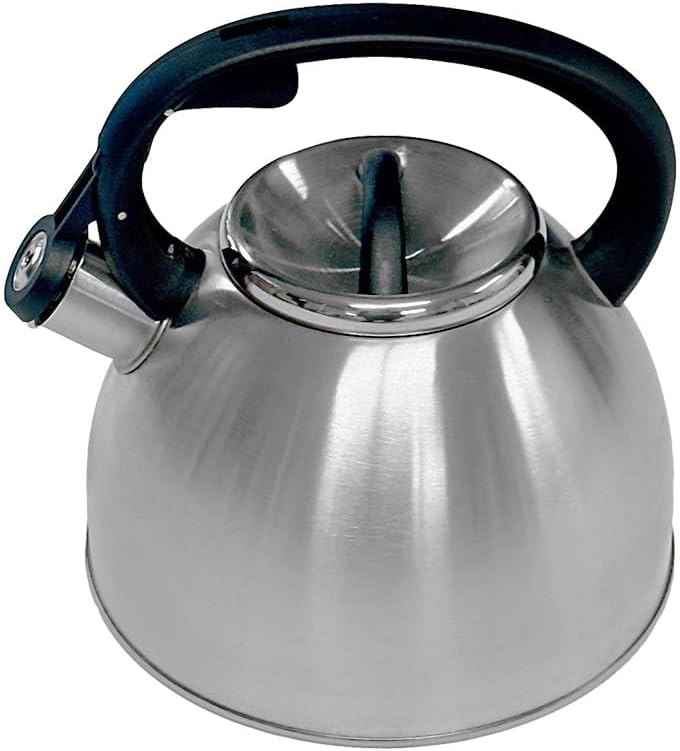 2.5L Stainless Steel Whistling Tea Kettle for Induction and Gas Stoves