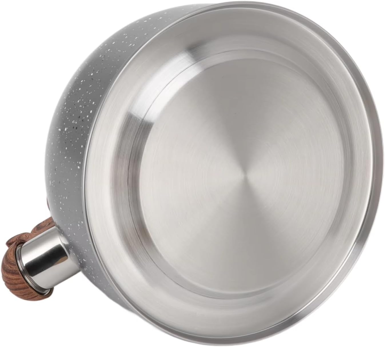 2.5L Stainless Steel Whistling Tea Kettle with Anti Scalding Handle - Stovetop Teapot for Boiling Water