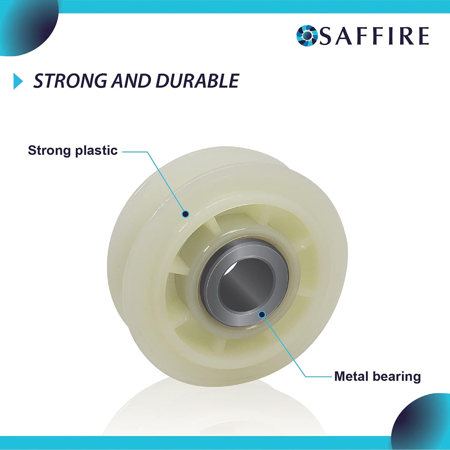 279640 Dryer Idler Pulley Replacement for Whirlpool & Kenmore Dryers - Replaces 3388672 697692 AP3094197 W10468057