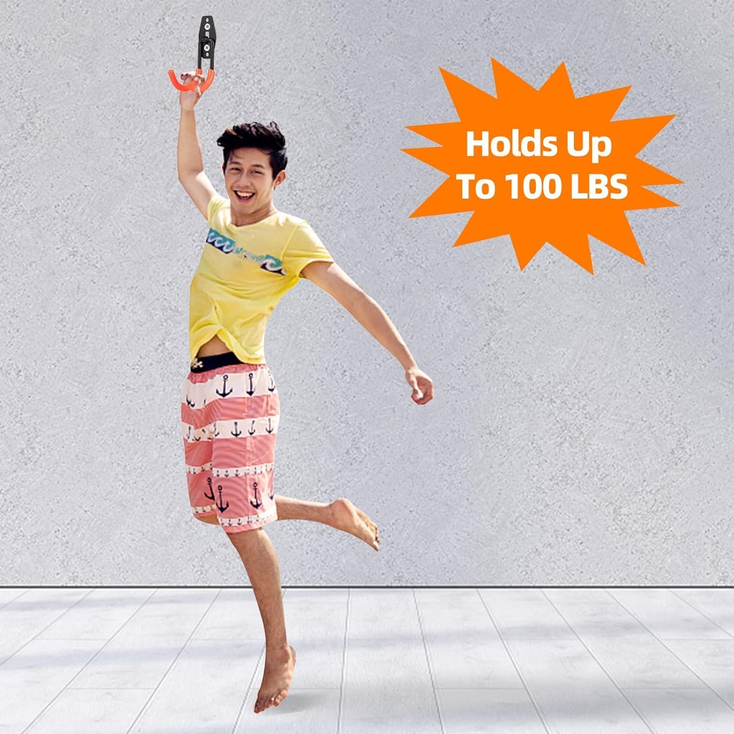 28 Pack Heavy Duty Steel Garage Hooks for Organizing Power Tools, Ladders, Bikes, and More