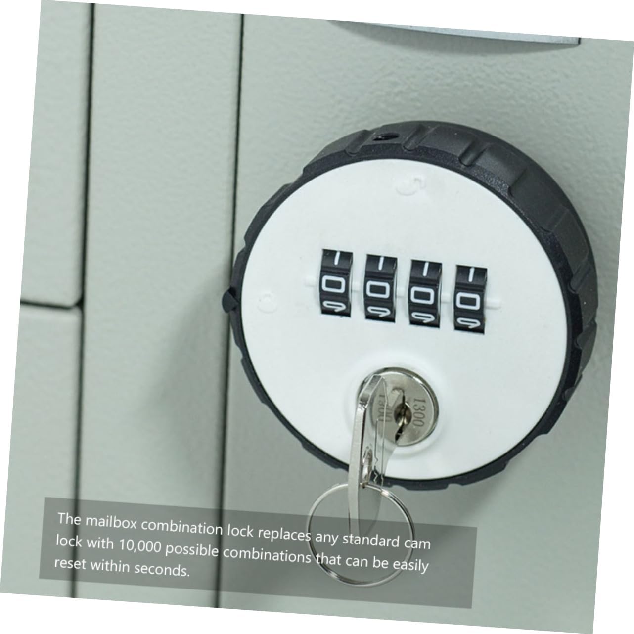 2pcs Combination Cam Lock Single Cylinder Deadbolt File Cabinet Lock - Dial Number Anti Padlock for Adults - Portable Wardrobe Steel Locks