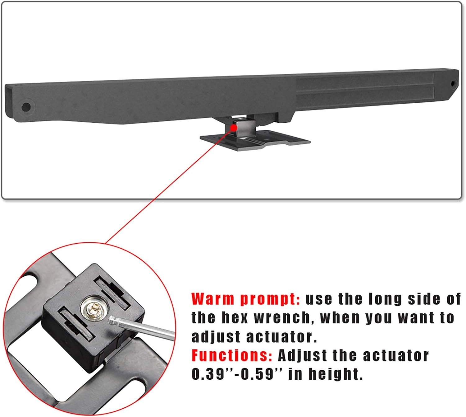 2PCS DonYoung Barn Door Soft Close Mechanism Spring Buffer Damper - Upgraded Hole-Free Version - Sliding Barn Door Hardware for 70-160 lb Doors - Adjustable Stoppers & Actuator Spacers
