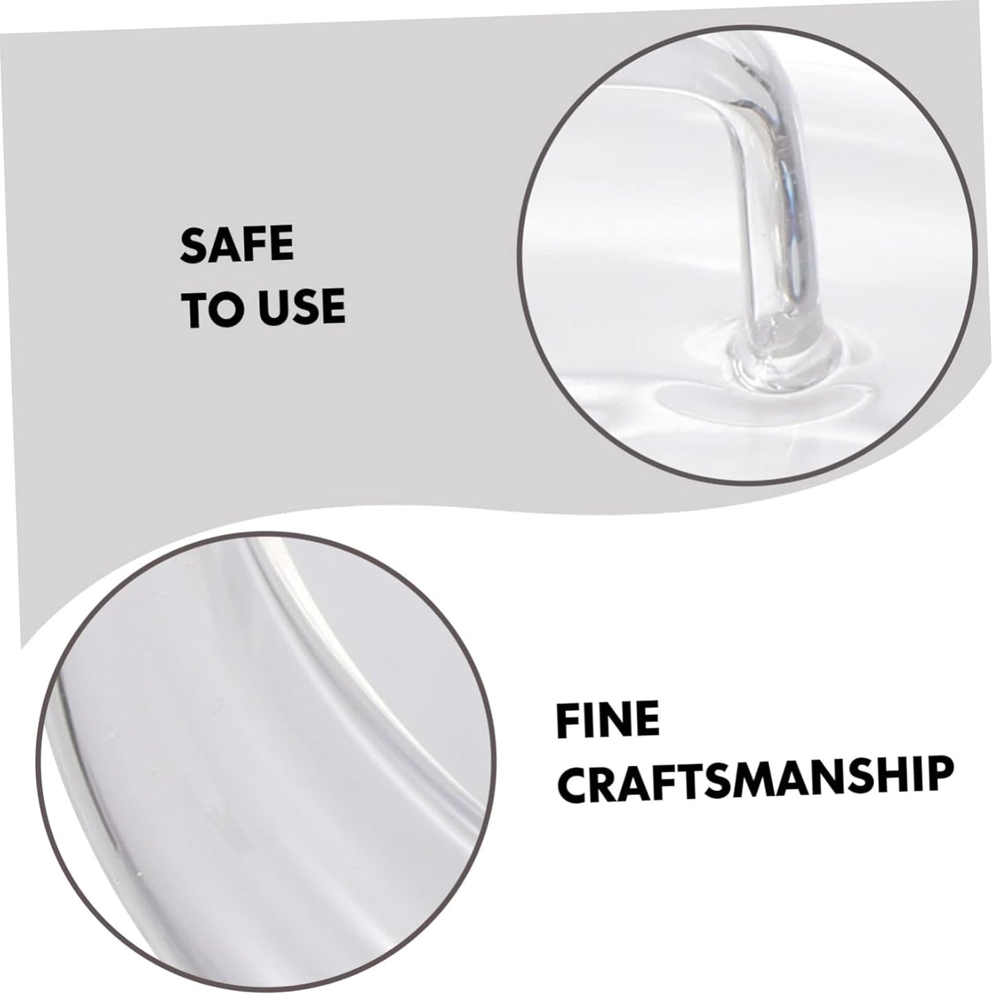 2pcs Easy-to-Install Replacement Glass Canister Jar Lids for Cookie Jars
