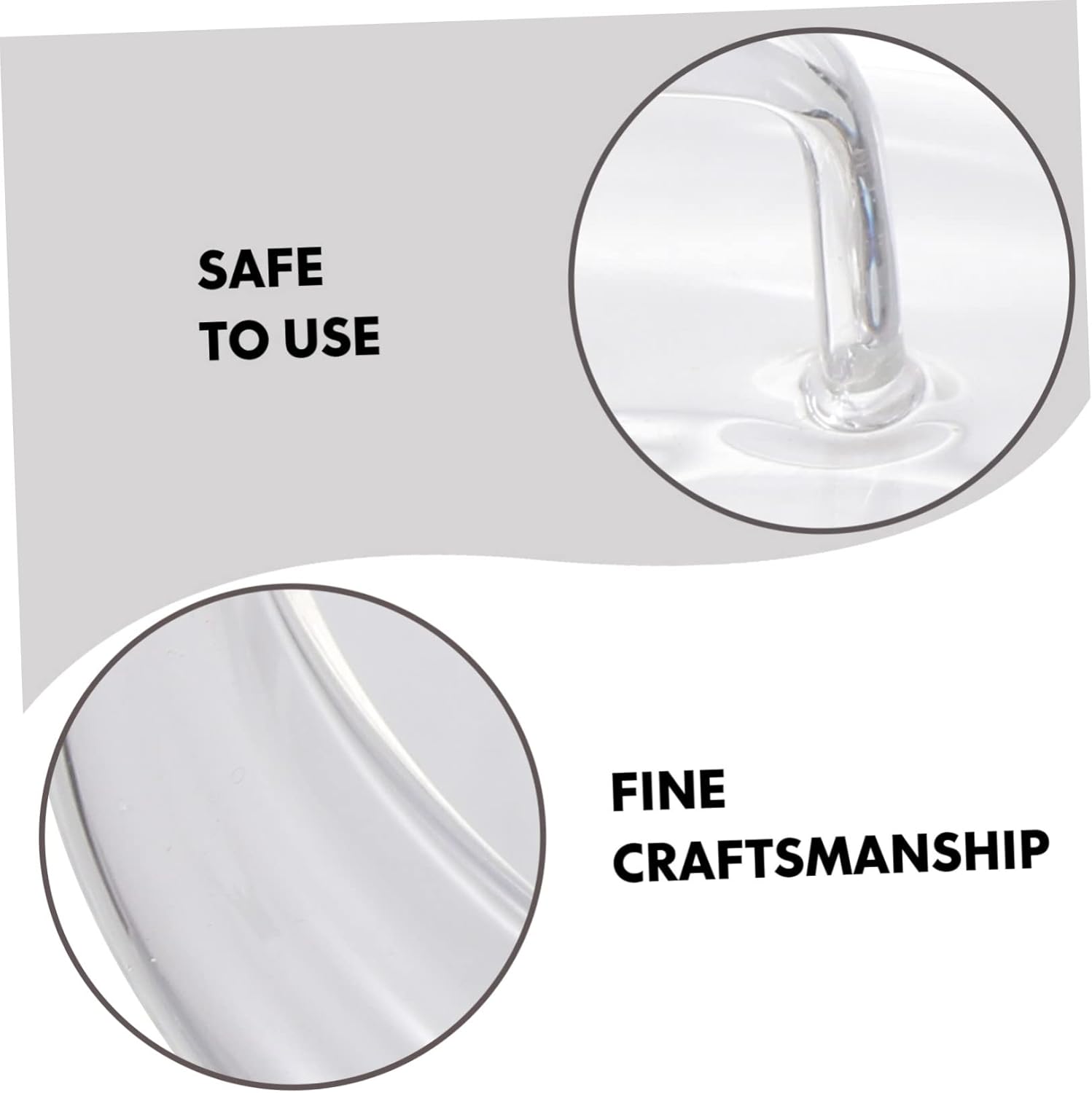 2pcs Easy-to-Install Replacement Glass Canister Jar Lids for Cookie Jars