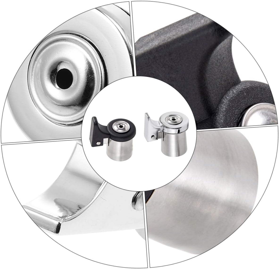 2pcs Stainless Steel Tea Kettle Whistle Replacements - Stovetop Kettle Accessories