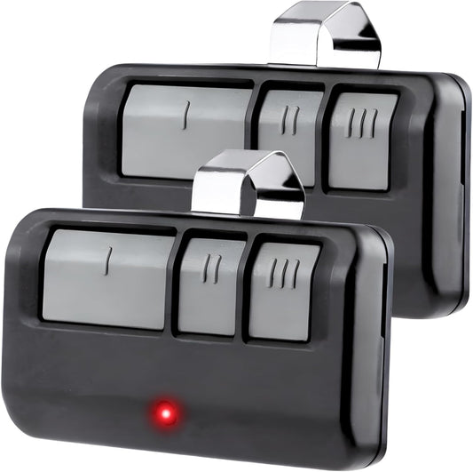 2X Garage Stop 893LM 893Max Remote for Chamberlain Liftmaster Craftsman, 1993-Present - Replacement Gate Opener Remote