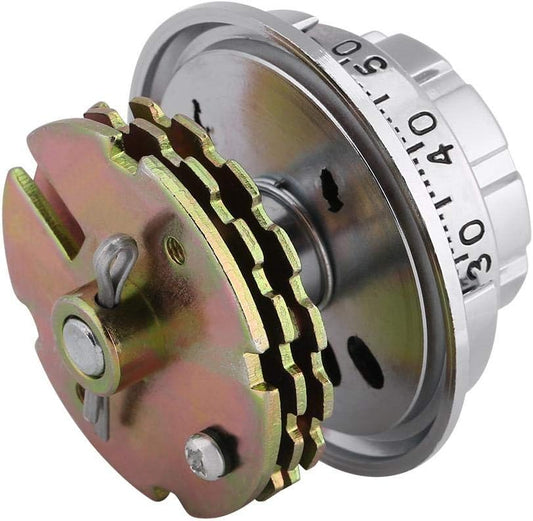 3-Disc Mechanical Dial Combination Lock for Cash Chest, Cabinet, Drawer - Aufee Coded Security Cam Lock