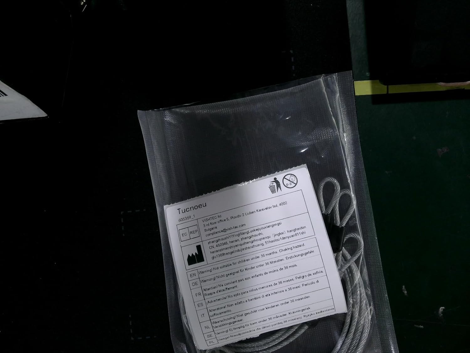 3-Pack 4 Ft Flexible Stainless Steel Security Cable with Loops - 3mm Safety Cable for Bike Locks and Luggage