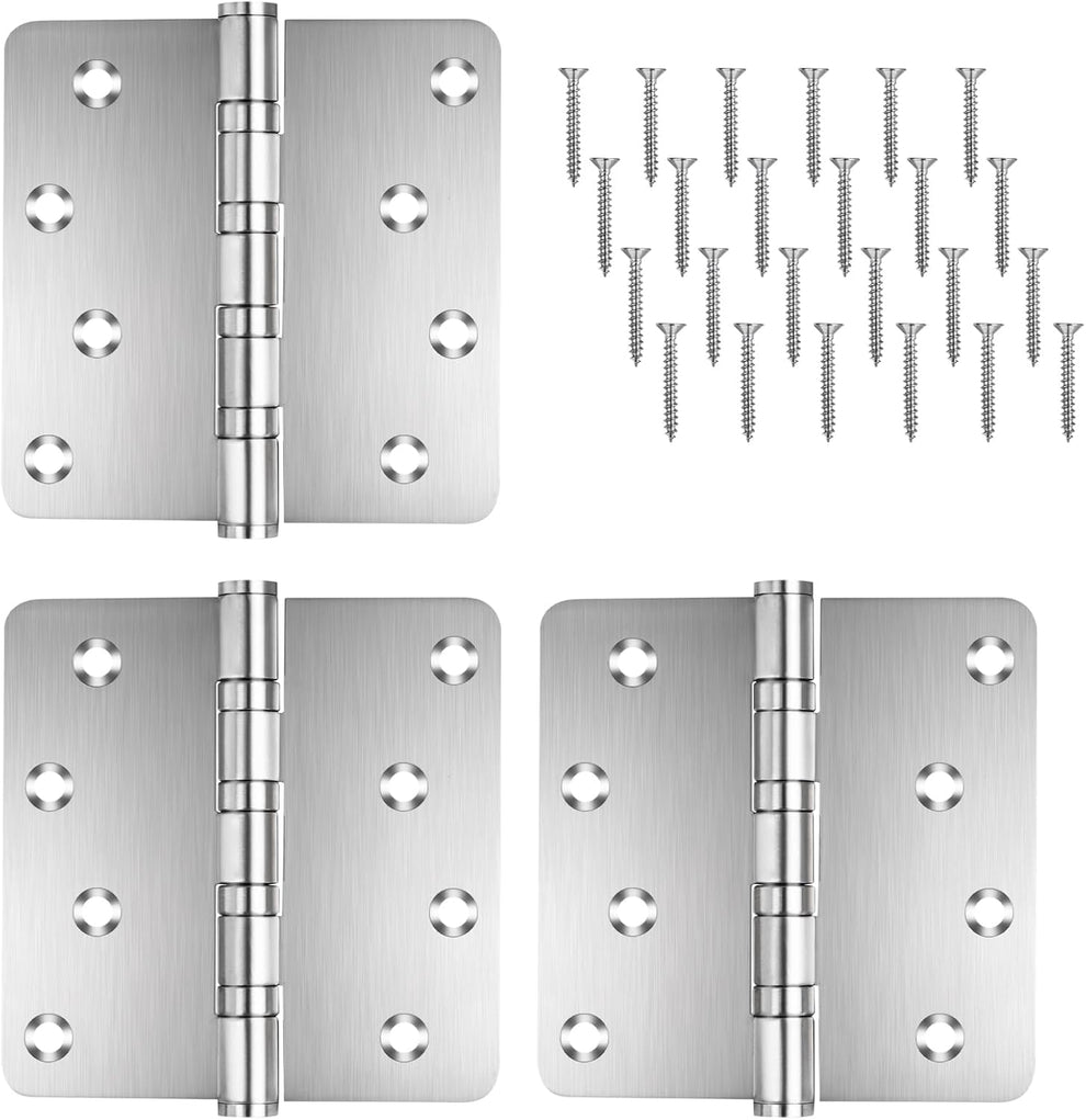 Eclipse 4 Inch (102mm) Ball Bearing Hinge Grade 11 Square Ends - Polished Chrome (Sold In Pairs) | SD Hardware - Foto 13
