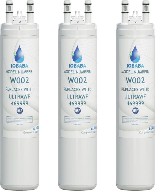 3 PACK JOBABA ULTRAWF Compatible Replacement for Frigidaire Pure Source Ultra Water and Ice Filter - Height 11 inches