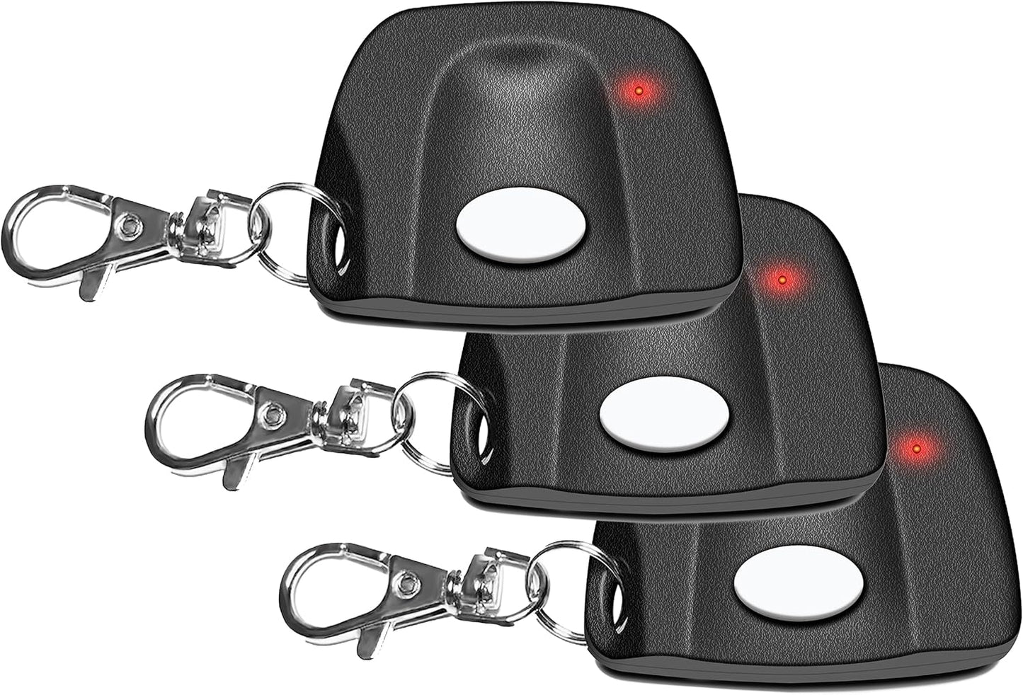 3-Pack Linear DTC Delta 3 Remote Garage Door Transmitter with 8 Dip Switches 310MHZ - ASONPAO - 3-Year Warranty