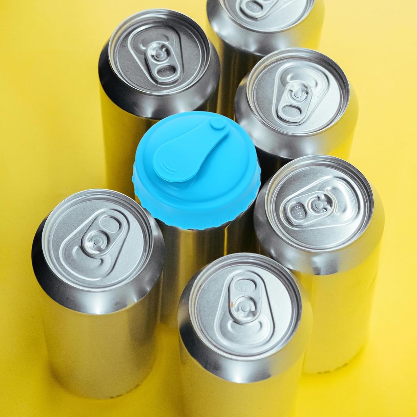 3 Pack Silicone Soda Can Covers for Airtight Sealing - Perfect for Beer, Soda, Juice, and Canning Bottles