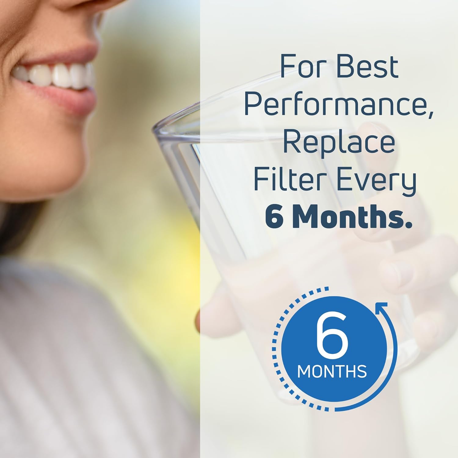 3-Pack Upstart Battery Replacement for KitchenAid KSRP25FNSS00 Refrigerator Water Filter - Compatible with 4396508, 4396509, 4396510 Cartridge