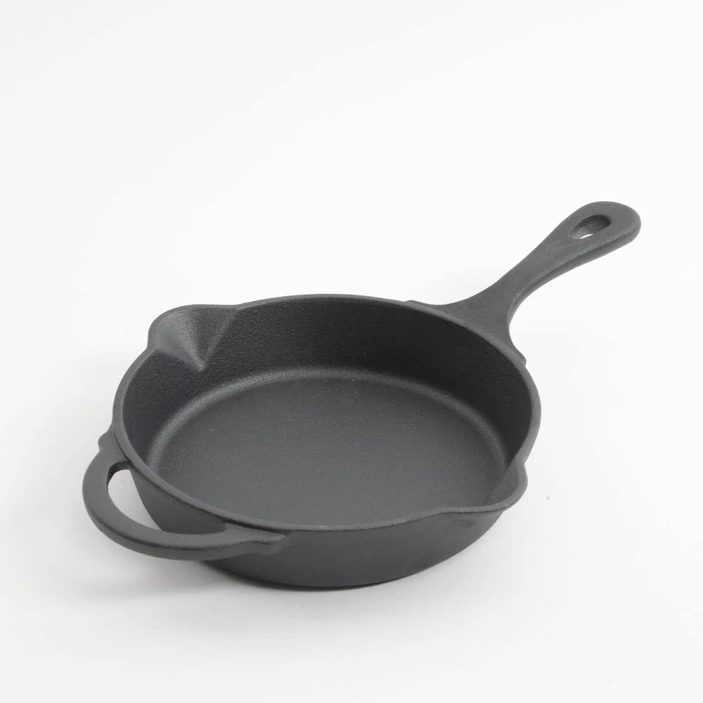 3-Piece Cast Iron Pots and Pans Set for Timeless Kitchen Beauty