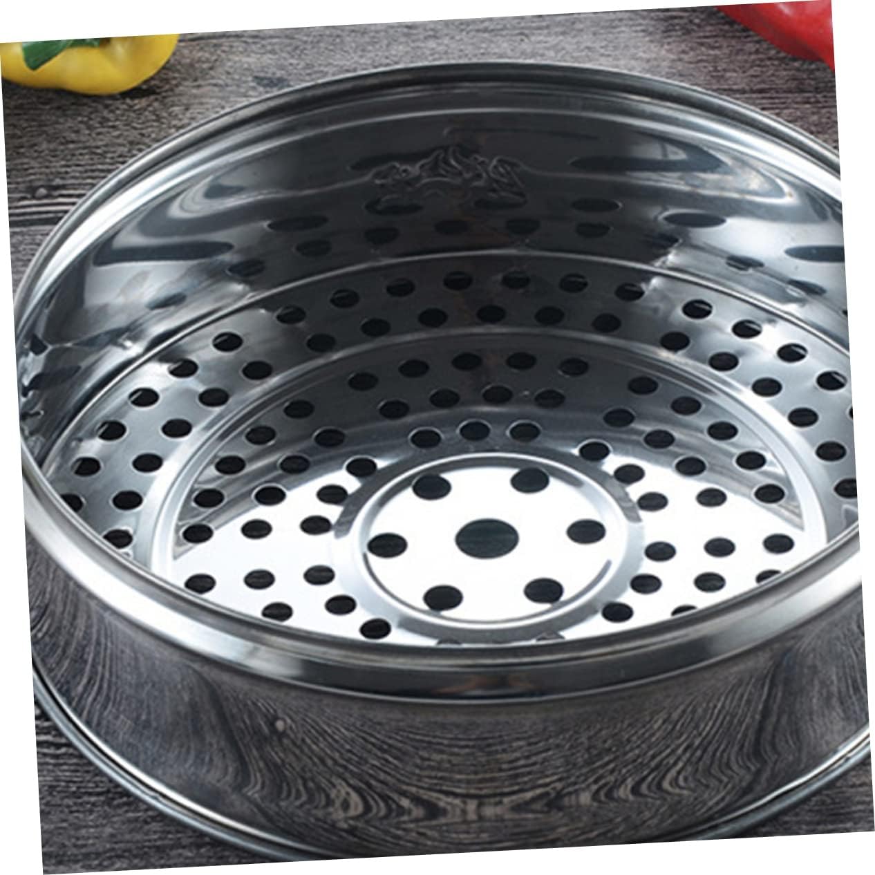 3-Piece Stainless Steel Steamer Set for Cooking Dumplings, Chicken, Rice, and Eggs - Portable and Durable Steam Basket Pot