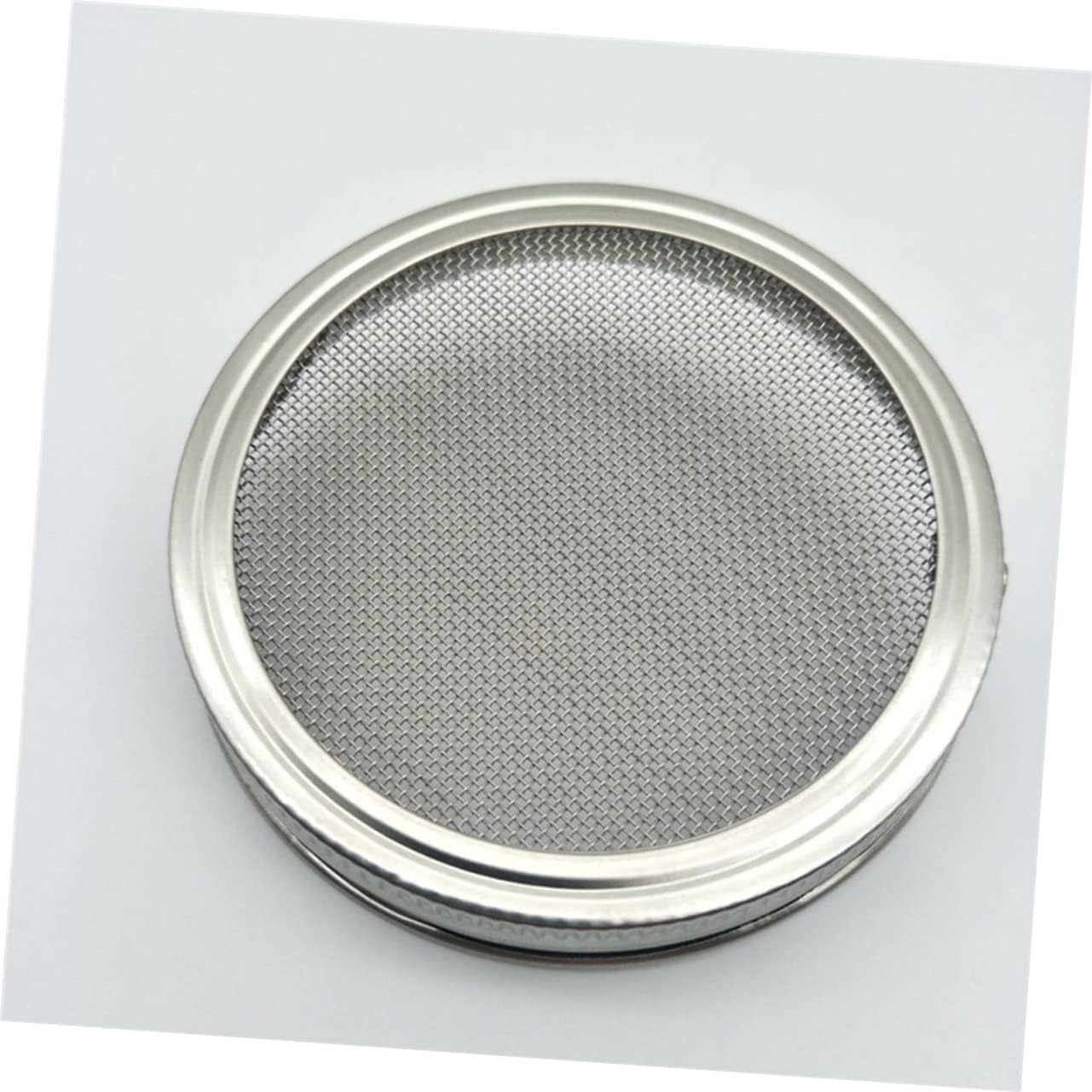 3-Piece Zerodeko Sprouting Lids for Mason Jars - Airtight Canning Kit with Fine Strainer for Pickles, Oats, and Cereal